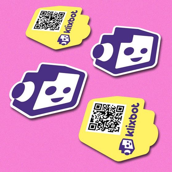 карточка в форме логотипа klixbot Тенденции визитных карточек 1 карточка в форме логотипа klixbot Тенденции визитных карточек