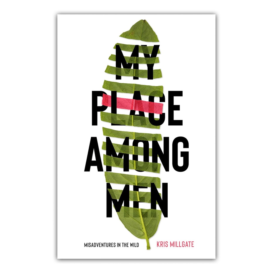 прозрачная цветная накладка на обложку книги «Мое место среди мужчин» 1 Пример цветовых трендов 2020: прозрачная цветная накладка на обложку книги «Мое место среди мужчин»