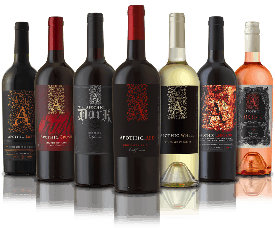 коллекция Apothic Wines Брендинг вин 1 коллекция Apothic Wines Брендинг вин
