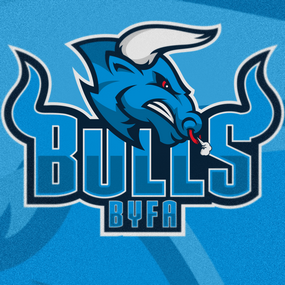 спортивный логотип Bulls Youth Football Academy спортивный логотип Bulls Youth Football Academy