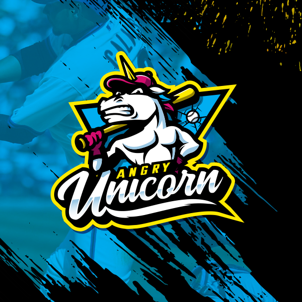 Спортивные логотипы для Angry Unicorn Спортивные логотипы для Angry Unicorn