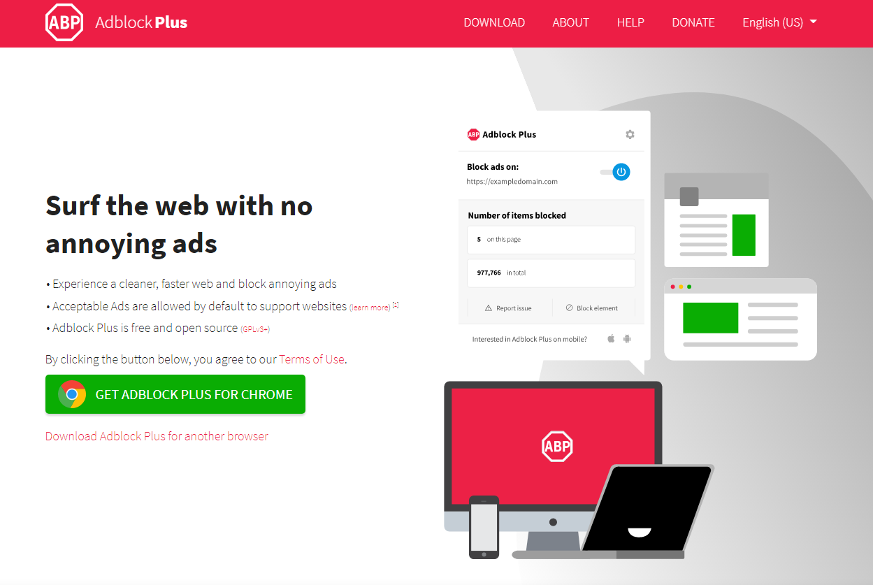 Adblock Plus блокировка рекламы 1 Adblock Plus блокировка рекламы