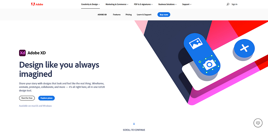 Adobe XD/Website Wireframe Adobe XD/Website Wireframe