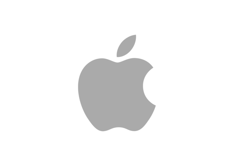 Apple-логотип-серый 1 Apple-логотип-серый