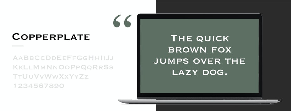 Шрифт Copperplate веб-шрифты Шрифт Copperplate веб-шрифты