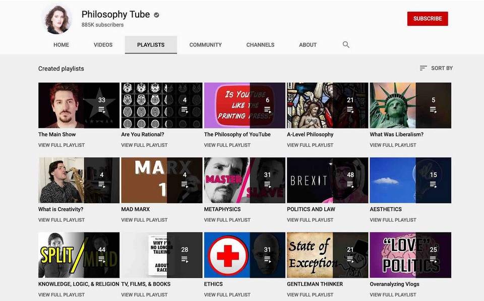 Плейлисты Philosophy Tube Брендинг Youtube Плейлисты Philosophy Tube Брендинг Youtube