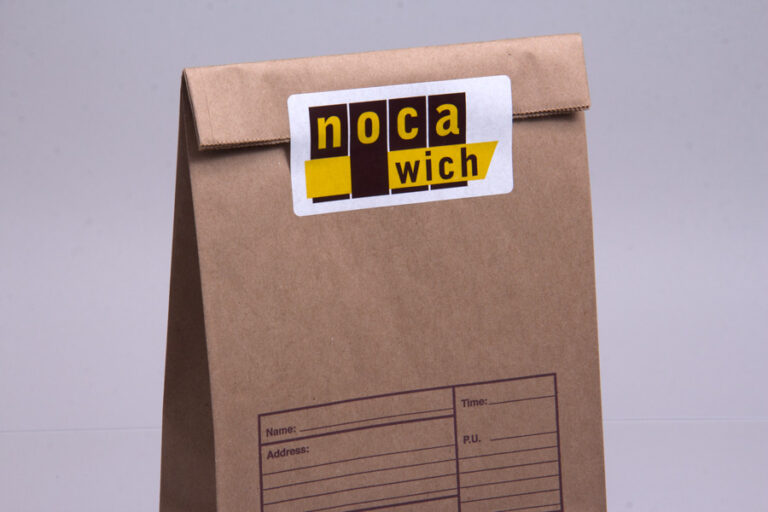Пакет для сэндвичей Noca с фирменной этикеткой 1 Пакет для сэндвичей Noca с фирменной этикеткой