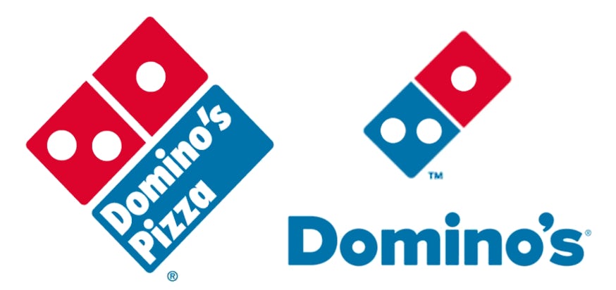 Редизайн логотипа Dominos Редизайн логотипа Dominos