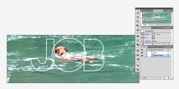 Illustrator'da kırpma maskesi Illustrator'da kırpma maskesi