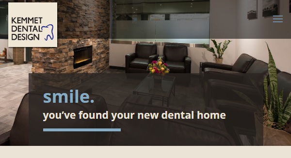 Kemmet Dental / Дизайн сайта для стоматологии Kemmet Dental / Дизайн сайта для стоматологии