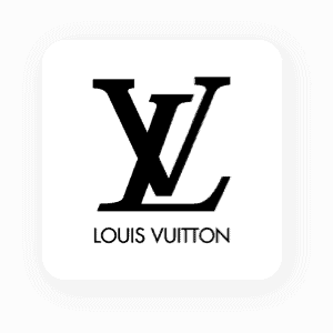 Логотип с монограммой Louis Vuitton Логотип Louis Vuitton с монограммой