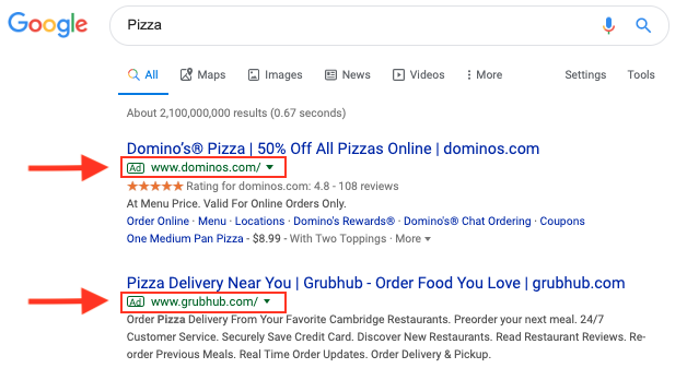 Пример PPC Пример PPC