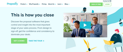 Proposify. Коммерческое предложение 1 Proposify. Коммерческое предложение