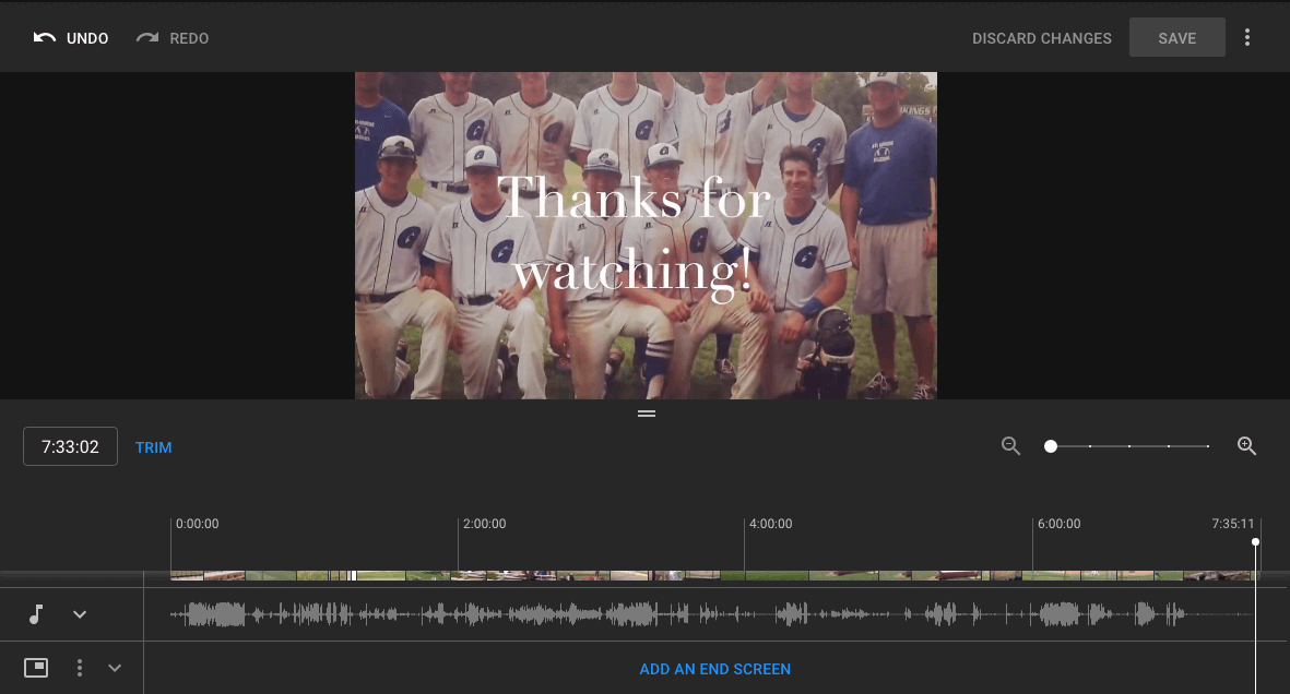 YouTube Studio Gehitu osatzeko pantaila 1 Gehitu osatzeko pantaila
