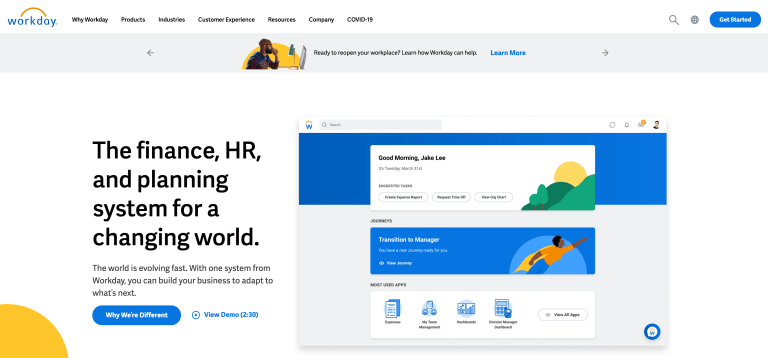 workday - лучшее программное обеспечение для управления персоналом 1 workday - лучшее программное обеспечение для управления персоналом
