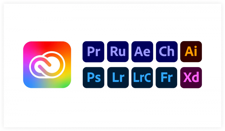 Различные логотипы Adobe Различные логотипы Adobe