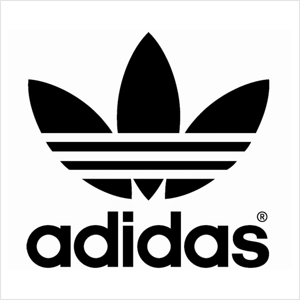Adidas абстрактный логотип 1 Adidas абстрактный Типы логотипов