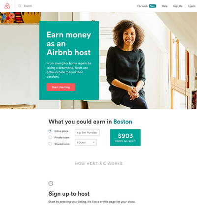 Дизайн главной страницы Airbnb 1 Дизайн главной страницы Airbnb