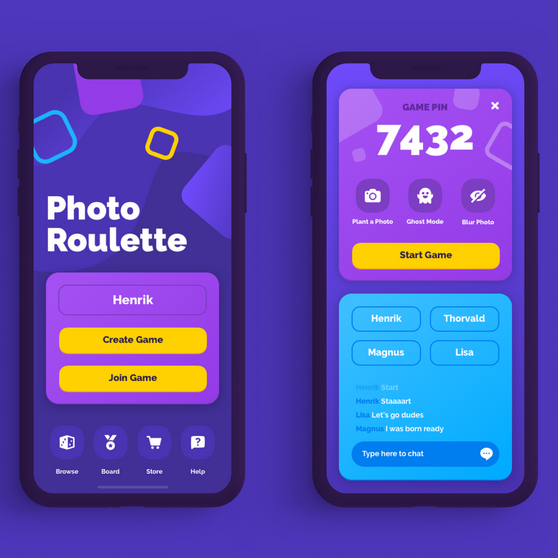Пример цветовых трендов 2020: футуристический дизайн UI / UX 1 Пример цветовых трендов 2020: футуристический дизайн UI / UX
