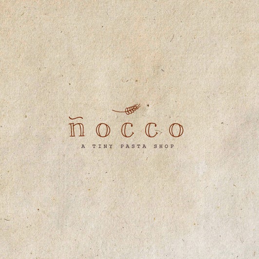 Логотип магазина макаронных изделий Nocco 1 Логотип магазина макаронных изделий Nocco