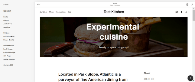 Дизайн вашого сайту Squarespace 1 Дизайн вашого сайту Squarespace