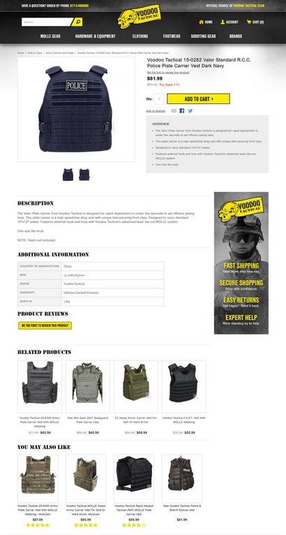 Voodoo Tactical Рекомендация продукта 1 Voodoo Tactical Рекомендация продукта