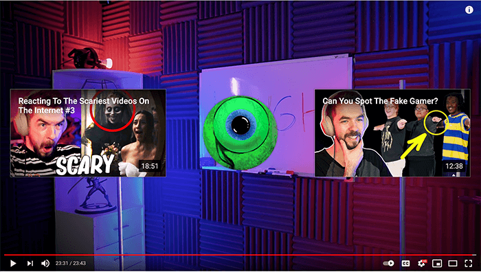 Эндкарты Jacksepticeye 1 Эндкарты Jacksepticeye