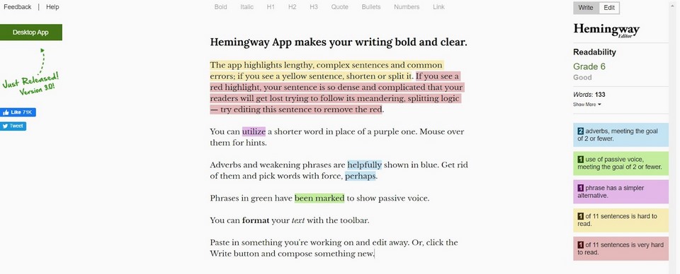 HemingWay 1 HemingWay
