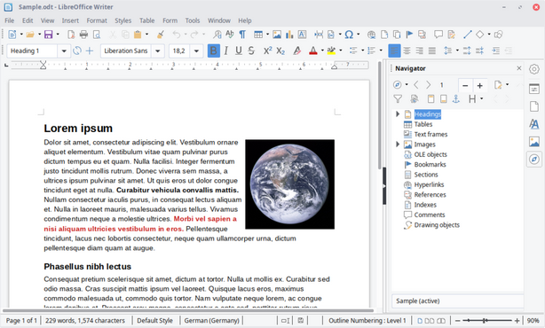 LibreOffice Writer. Программы для написания книг LibreOffice Writer. Программы для написания книг