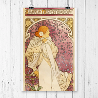 La Dame Aux Camelias 'Альфонса Мухи Дизайн в стиле модерн La Dame Aux Camelias 'Альфонса Мухи Дизайн в стиле модерн