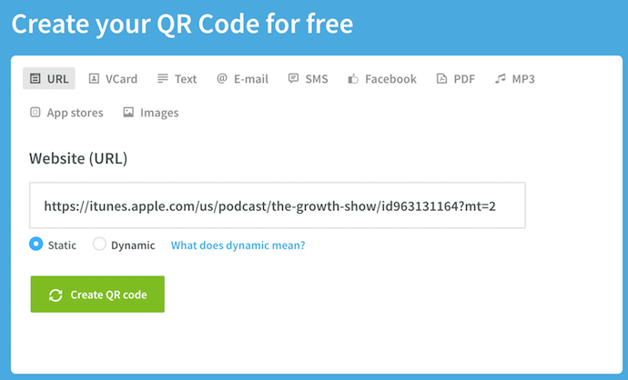 Форма URL QR-кода Форма URL QR-кода Как сделать QR-код?