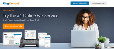 RingCentral Онлайн факсы. 1 RingCentral Онлайн факсы.