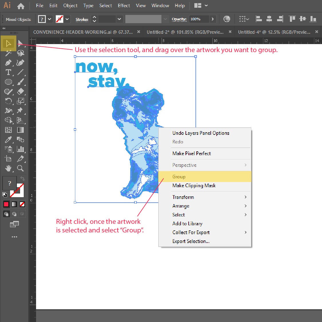 Adobe Illustrator 2 da ob'ektni masshtablash