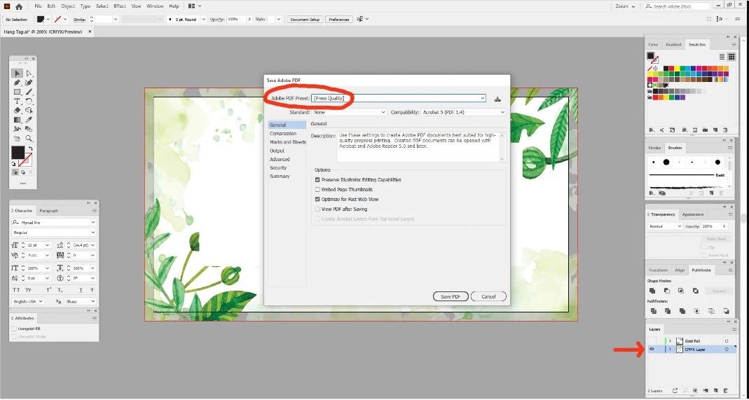 PDF faila iestatījumu drukāšana Drukāt PDF faila iestatījumi Selektīva UV lakas folijas štancēšana