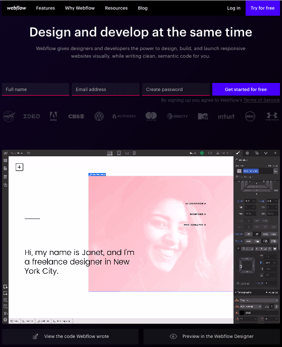 Webflow. Дизайн главной страницы 1 Webflow. Дизайн главной страницы