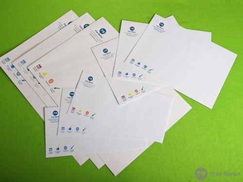 impresión en sobres y paquetes