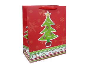 Хартиена кеса за новогодишни подароци