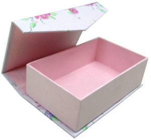 подарочная коробка для книги в виде шкатулки