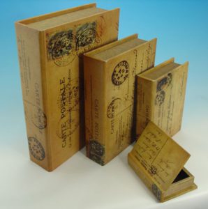 Коробка шкатулки для подарка или книги