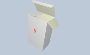 EVF11004 коробка с замком и язычком