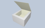 EVF11903 Gusset Flaps Glued Cover