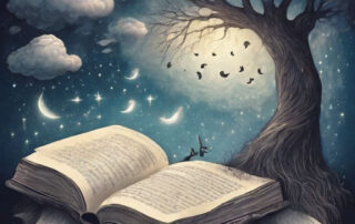 Как описать сновидения в книге ?