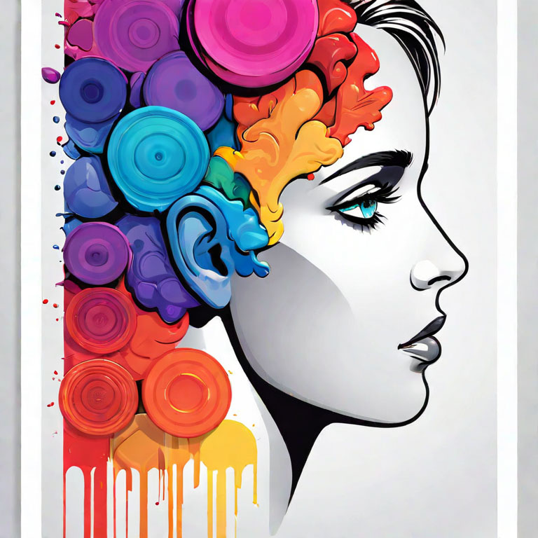 Värvipsühholoogia plakat