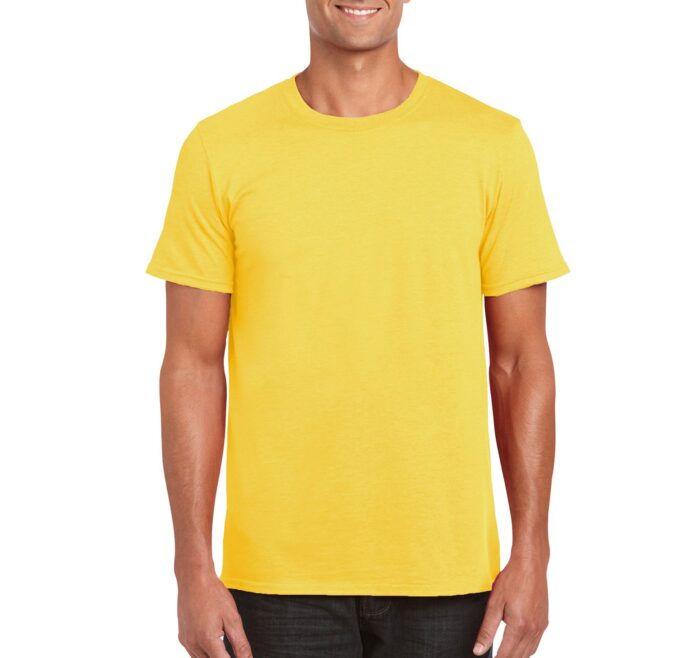 Tričko SoftStyle žlté