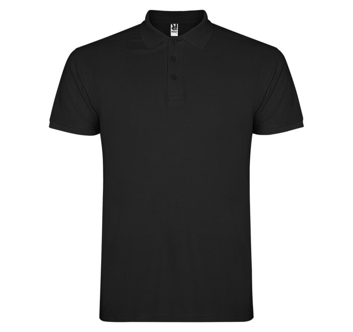 Polo marškinėliai Star 200 juodi